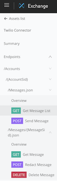 An API spec showing method resources